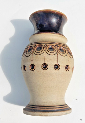Roy Clarke Stratford Upon Avon handgefertigte Steinzeug Keramik Vase (D)