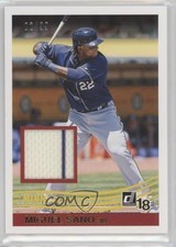 2018 Panini Donruss Retro 1984 Materials Gold 2/99 Miguel Sano #R84-MS 0f8