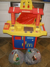 VINTAGE MCDONALDS DRIVE THRU PLAY SET SOUNDS ACCESSORIES READ DESC