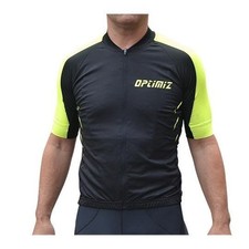 Maglia ottimiz mc nera/giallo fluo taglia xl