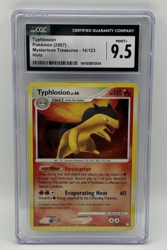 Typhlosion graded CGC 9.5 for sale on eBay