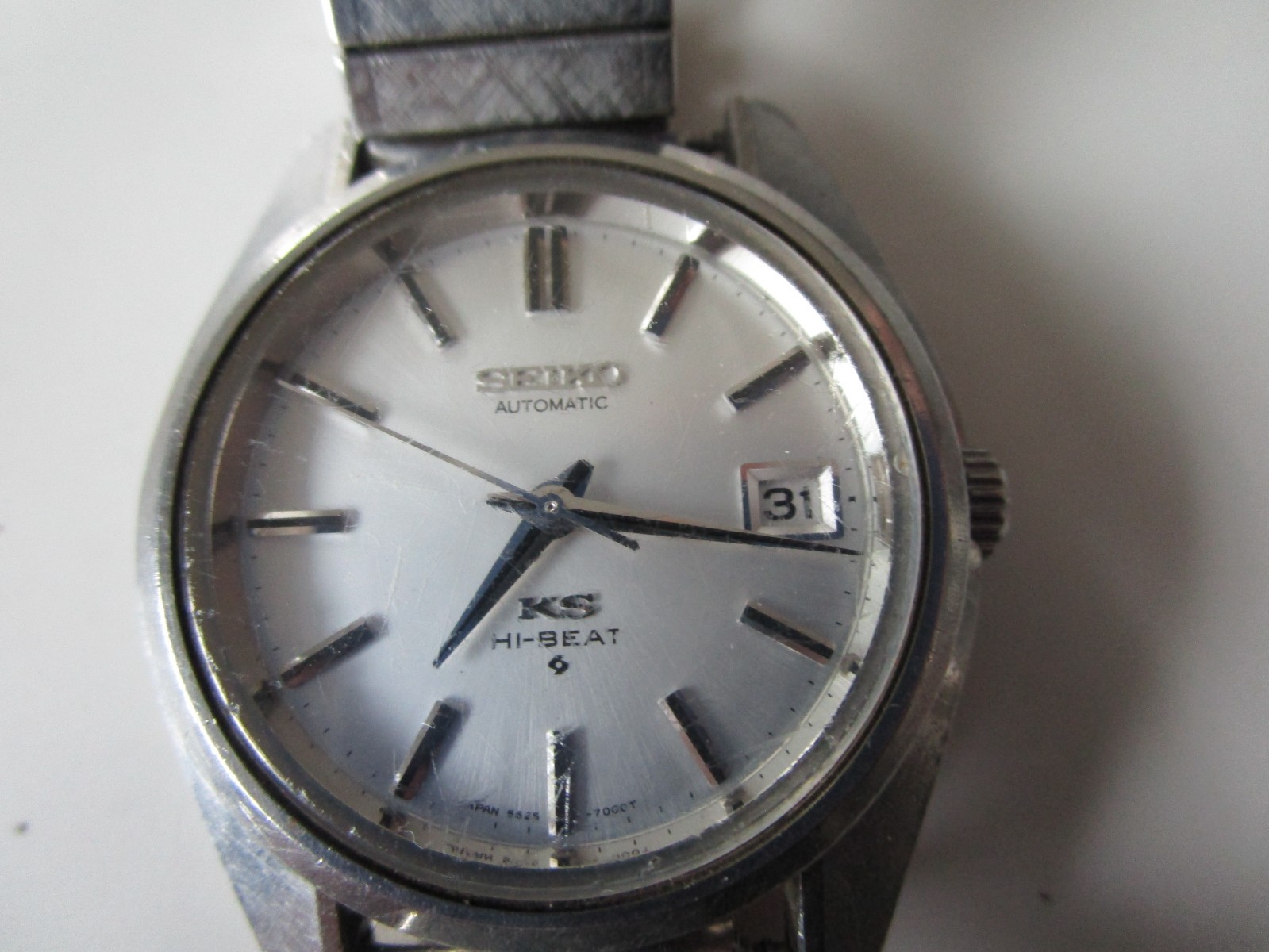 KS SEIKO HI-BEAT AUTOMATIC WATCH VINTAGE - vintagewatches.pk