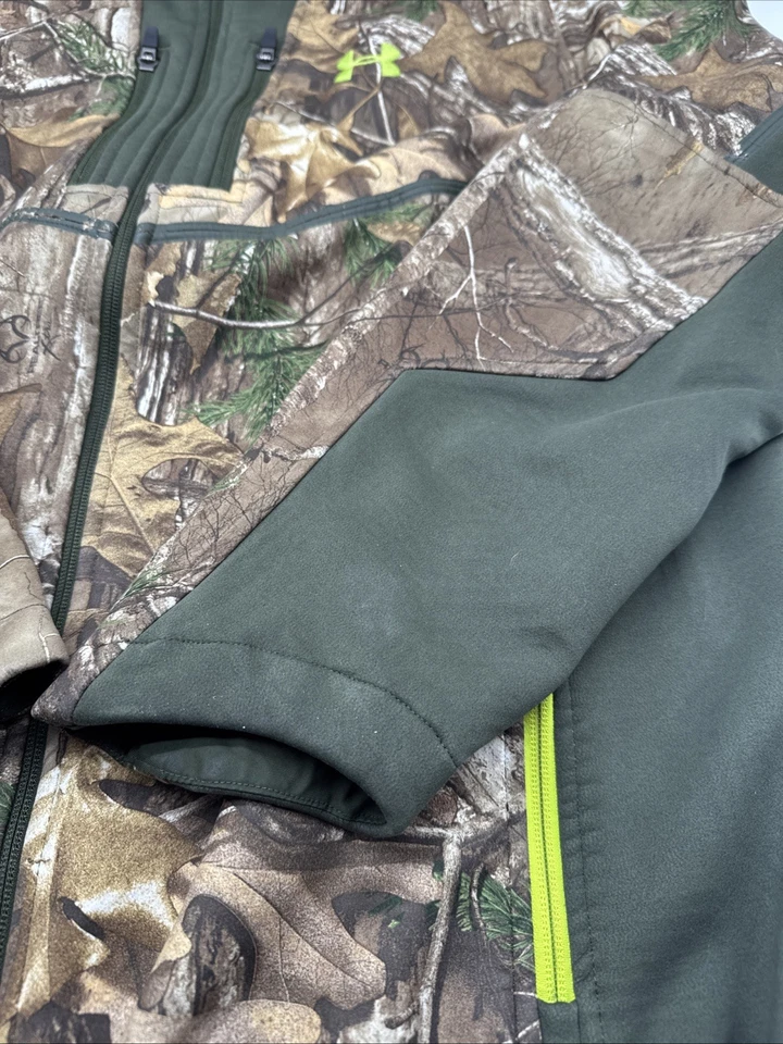 Under Armour Infrared Scent Control Camo Jacket Realtree Xtra Hunting SIZE? - Image 3 of 4