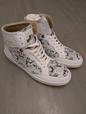 Brand New TAFT Rapido High Sneaker in Eden Blanc Size 11
