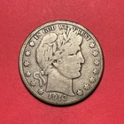 (1) Beautiful Antique 1913-S Barber Half Dollar F-FINE BETTER DATE GREAT DETAIL
