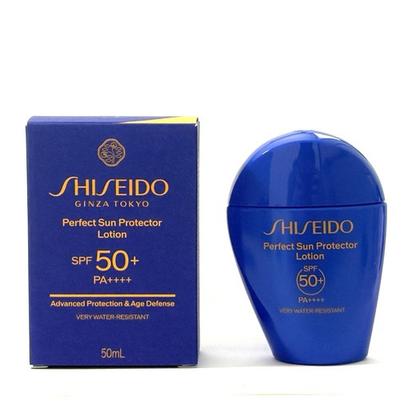 #ad #ad Shiseido Perfect Sun Protector Lotion SPF 50 PA 50 mL $32.00
