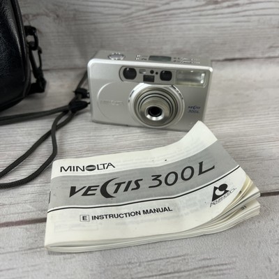 Minolta Vectis 300L 24-70mm Zoom Compact Film APS Camera Film