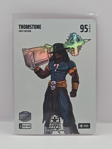 Thomstone Brian Thomas Jr Bo Jackson Battle Arena Blizzard Battlefoil STEEL RC