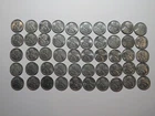 1943 Brilliant Uncirculated Steel Wheat Cent Penny Roll!  50+ Uncirculated Steel