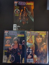 Xena Warrior Princess Comics x 3 Xena And Joxer #1 #2 #3 Photo Covers Topps