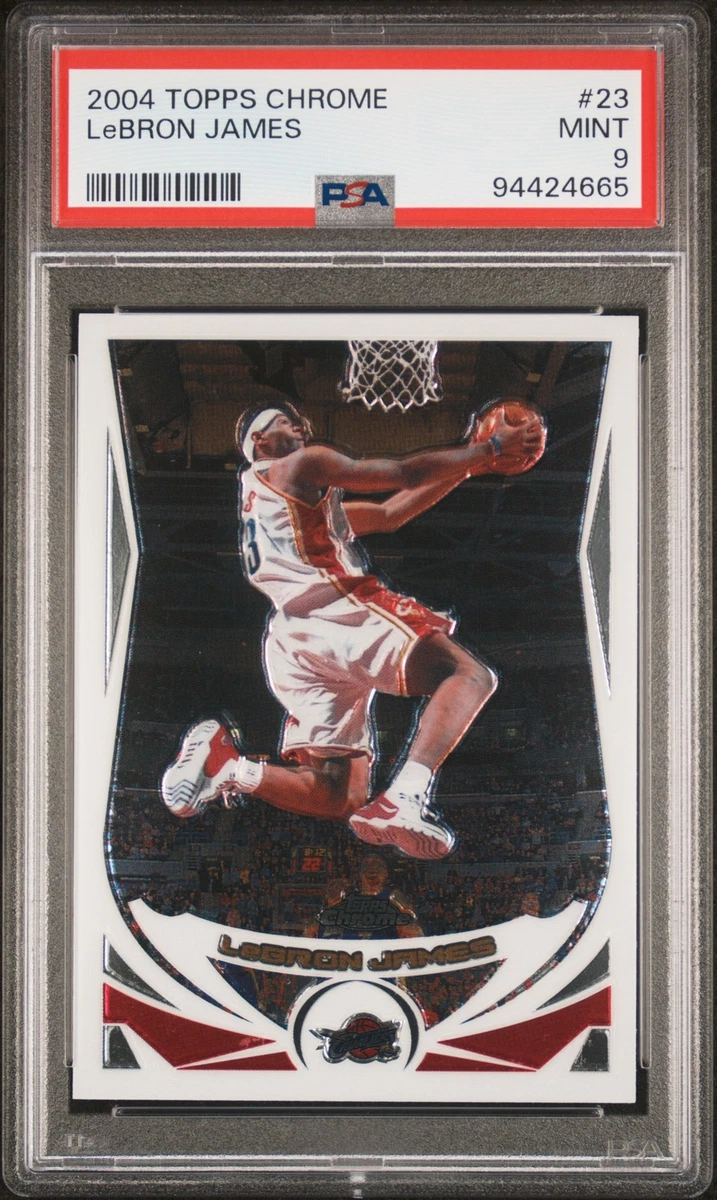 Topps LeBron James Basketball 2004-05 Season Sports Trading Cards