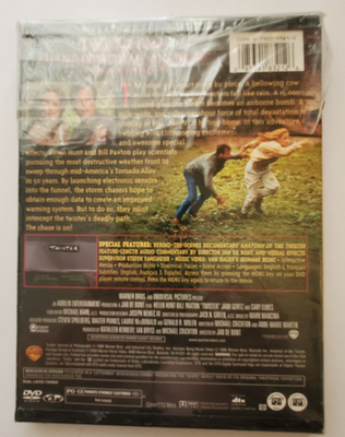 Twister, (DVD, 1996) Warner Bros., Bill Paxton. New Sealed