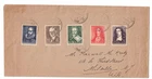 1947 Netherlands Scott B175-9 FDC to NJ