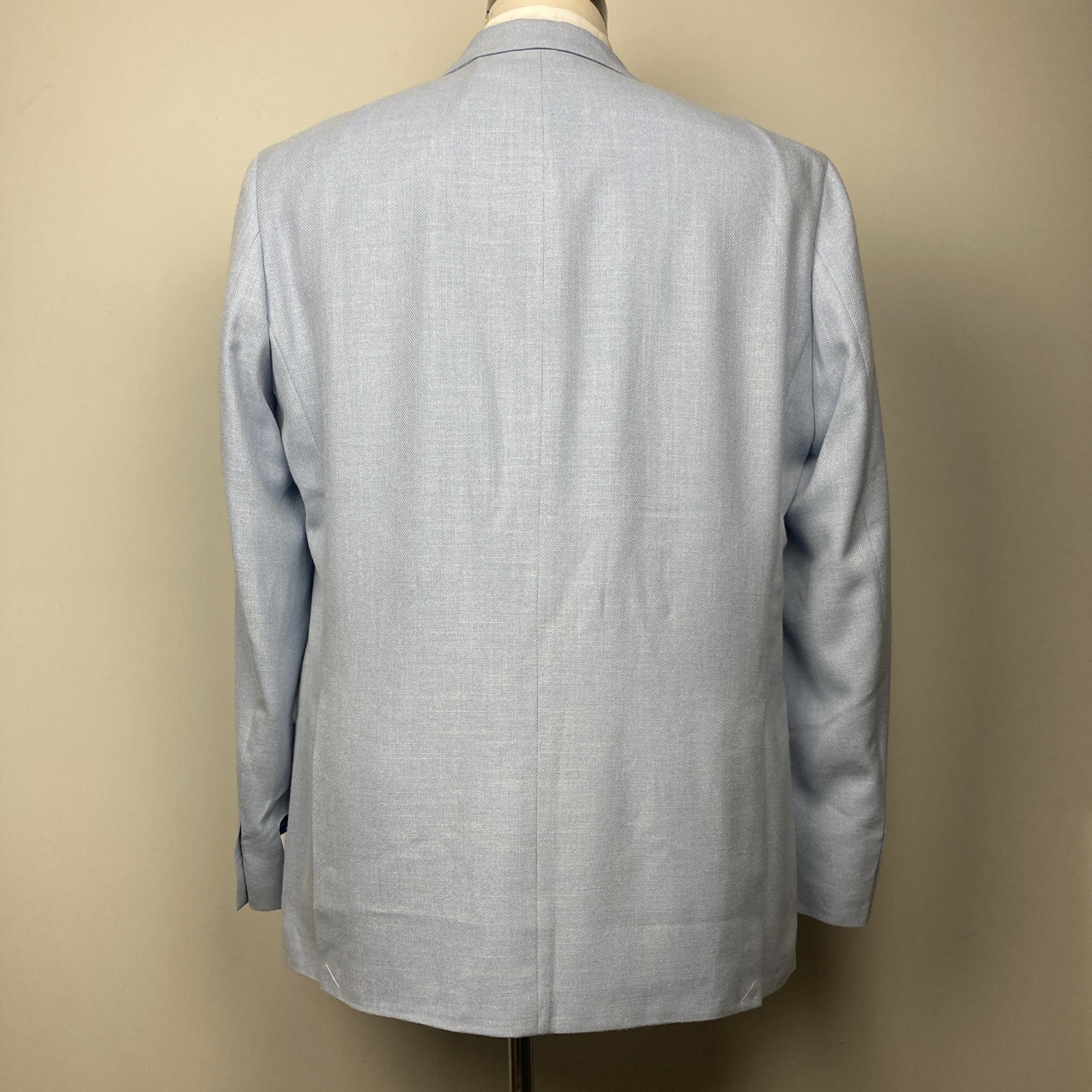 Tommy Hilfiger Mens Modern fit Sport Coat Blazer 40R Light Blue Solid Stretch thumbnail 9