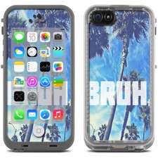 Skin Decal for Lifeproof iPhone 5C Fre Case / Bruh Palm Trees