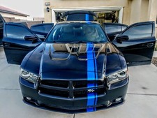 For 2011 Dodge Charger Mopar 11 Vinyl Racing Stripe Graphic Decal