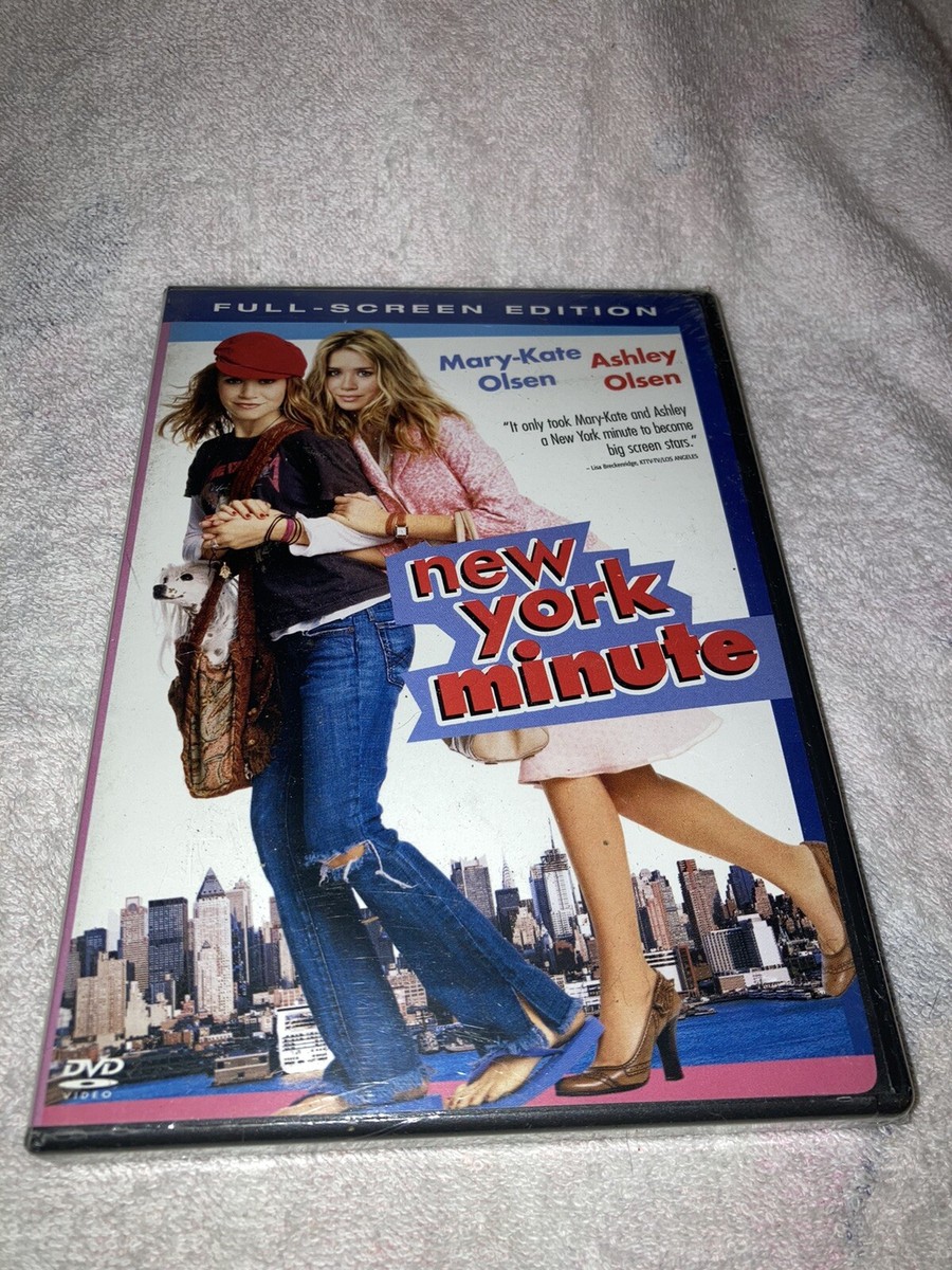 New York Minute DVD With Case and Artwork Olsen Twins - Brand New