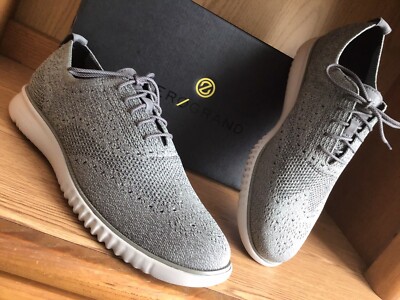Cole Haan 2.0 Zerogrand Stitchlite Shoe Shadow Grey Men Size  display picture 2