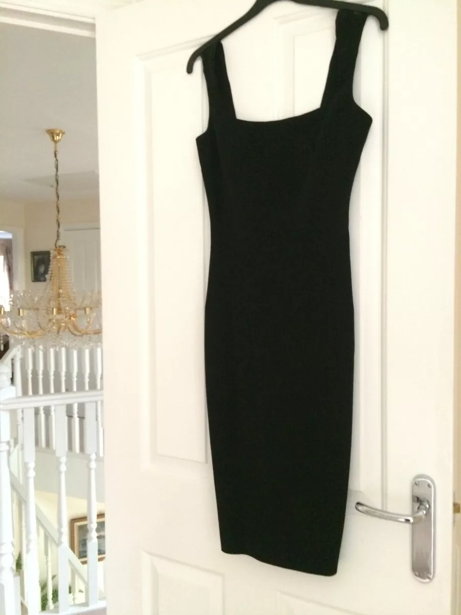 Dolce Gabbana authentic iconic black bodycon dress XS MINT