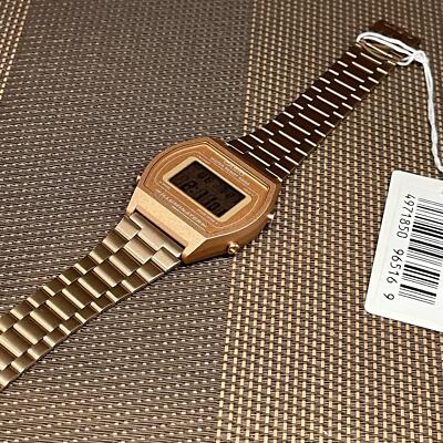 Casio B640WC-5A Popular Retro Design Rose Gold Stainless Steel
