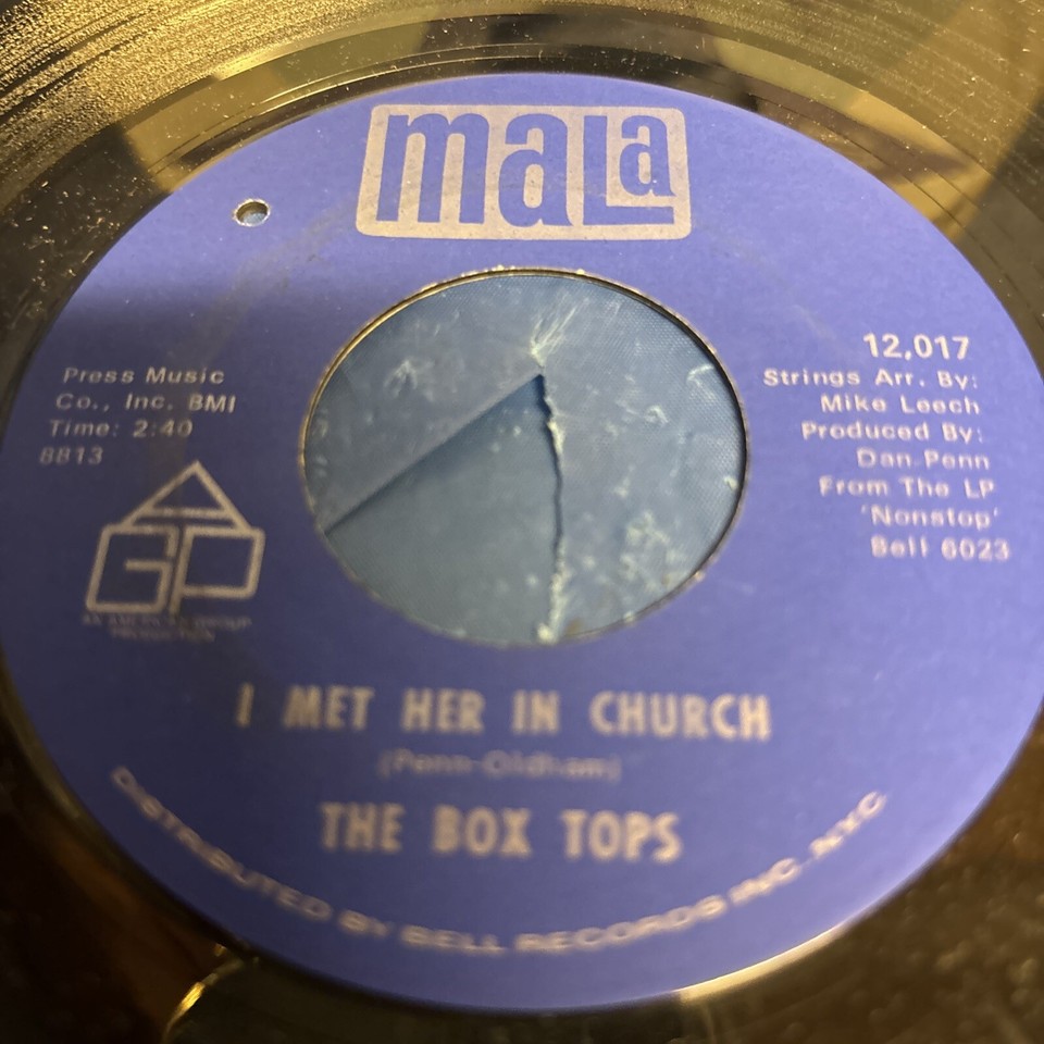 THE FOUR TOPS PEOPLE GONNA TALK / I MET HER IN CHURCH 7" VINYL 45