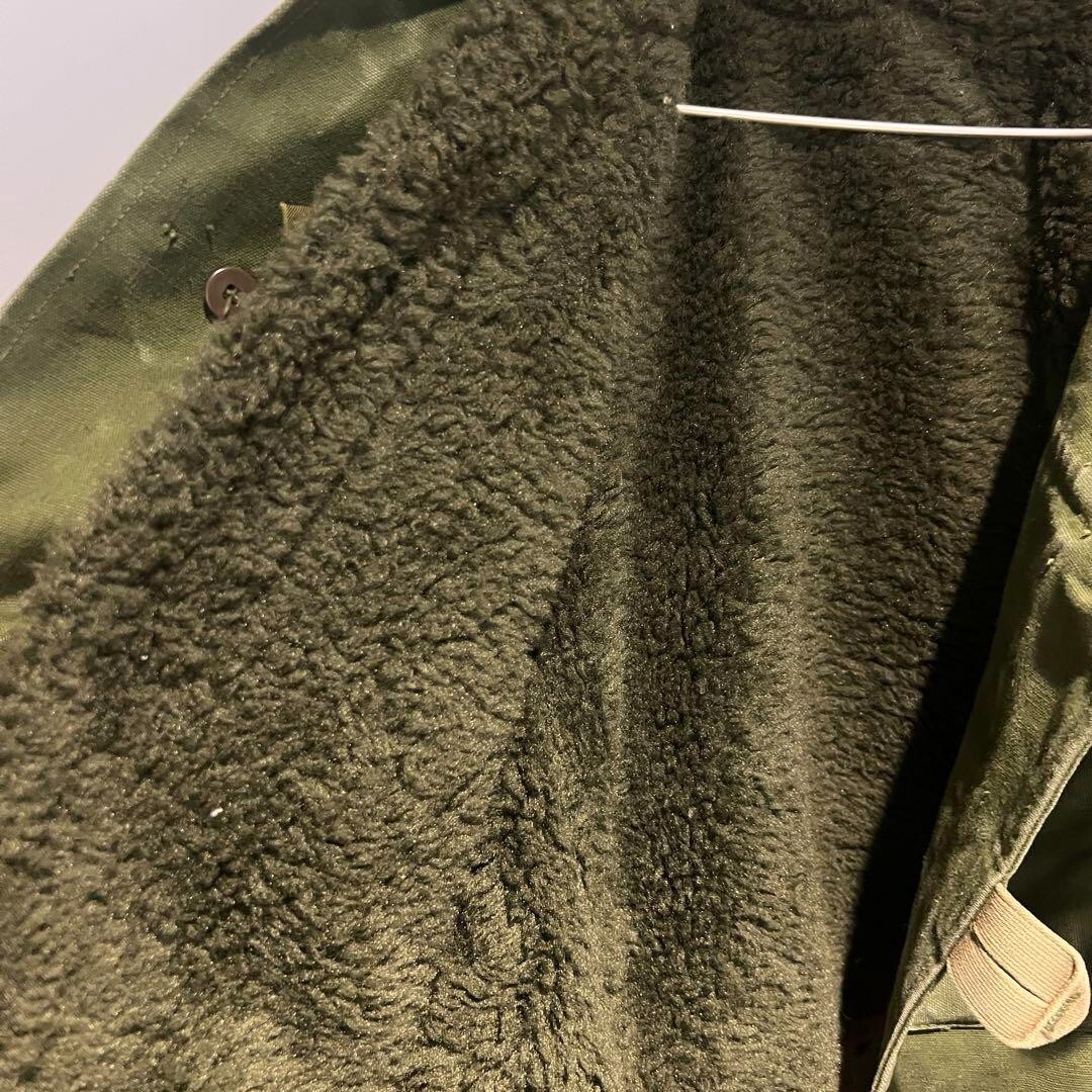 Swedish Army Motorcycle Jacket Vintage Size 52 Military Green Used