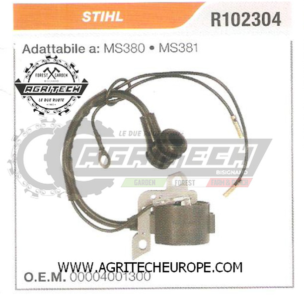 Bobina Elettronica Stihl MS380 MS381 0000-400-1300 | Pronto Taglio
