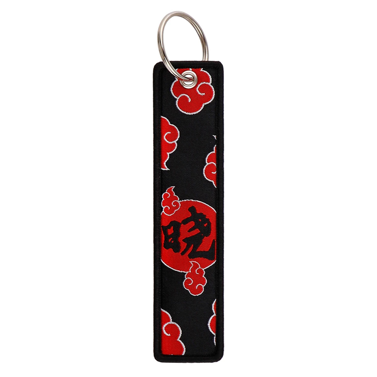 Naruto Anime Series Akatsuki Red Cloud Embroidered Double Sided
