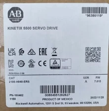 New Factory Sealed Allen Bradley 2198-H040-ERS KINETIX 5500 SERVO DRIVE
