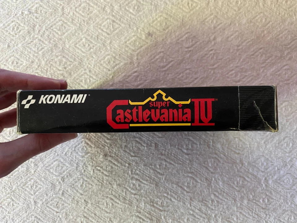 Super Castlevania IV SNES - NTSC-U/C USA VGC CIB - High Quality Packing - Image 4 of 4
