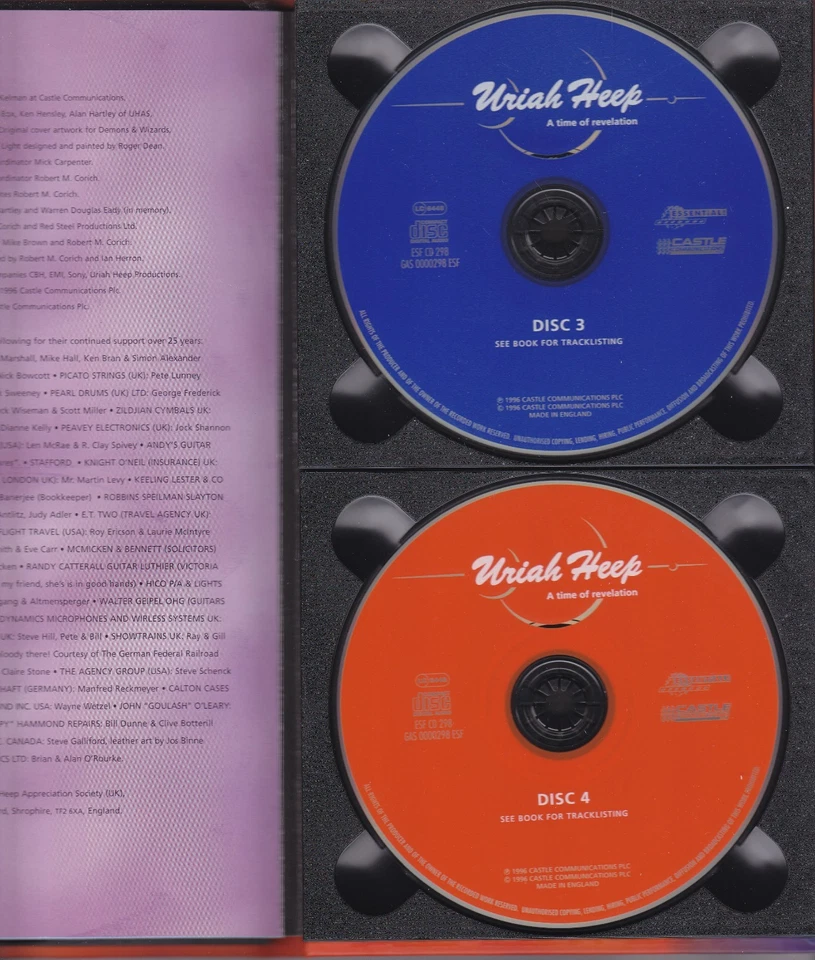 4 CD Set    A Time Of Revelation     -     Uriah Heep - Bild 3 von 4