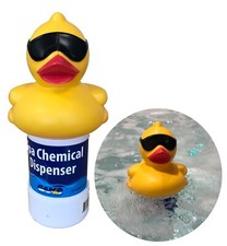 Derby Duck Floating Hot Tub Chemical Tablet Dispenser Chlorine Bromine 20g Tubs
