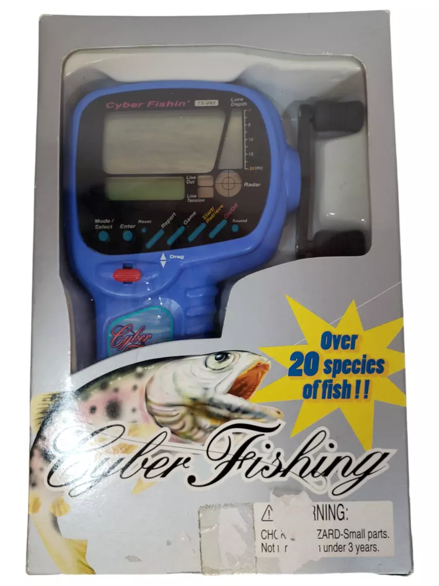 Cyber Fishing Hand Held Electronic Fishing Game TS-092 Over 20 Species of  Fish