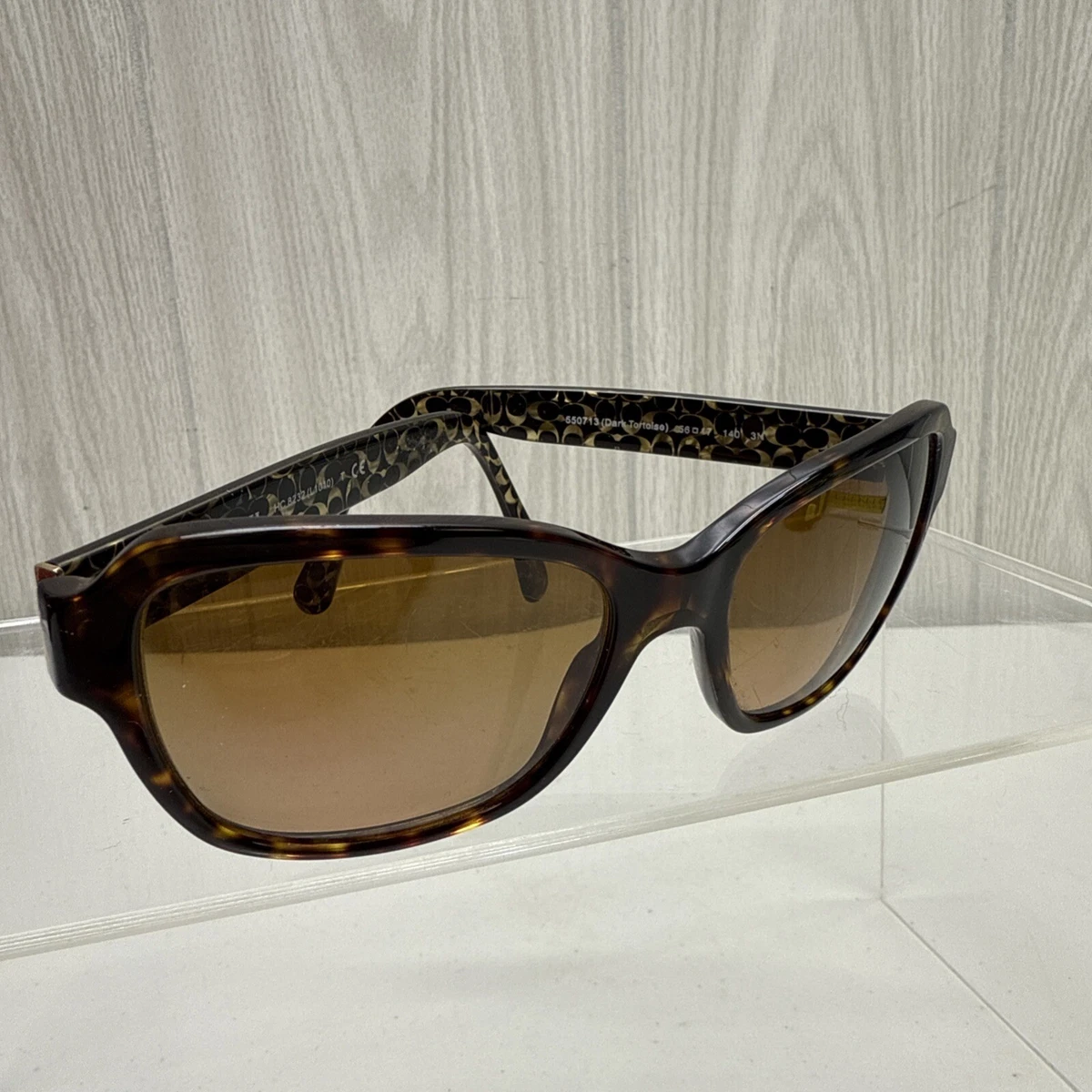 Coach Oversized Brown Sunglasses for Women for sale | eBay display picture 2