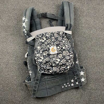 Ergo Baby Carrier Black Twirl Toddler Newborn Small Child