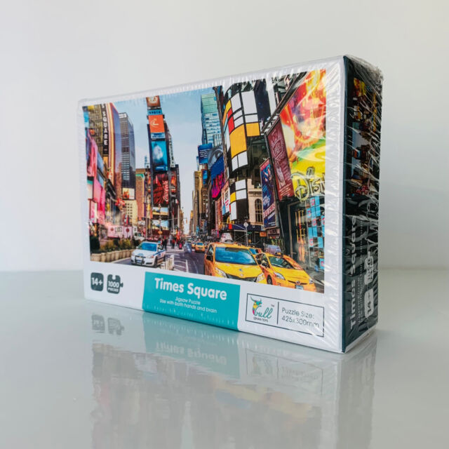 Times Square 1000 Piece Jigsaw Puzzle By Gull