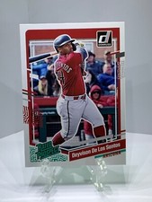 2023 Donruss Baseball Rated Prospects #79 Deyvison De Los Santos  Arizona DBacks