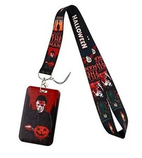 Michael Myers Horror Movie Themed Lanyard w/ ID Holder Keychain
