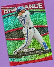 Vladimir Guerrero Jr. 2020 Panini Prizm Red Mojo 120 / 149 Brilliance B-4