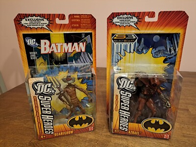 Mattel DC Super Heroes SCARECROW and AZRAEL Figure & Exclusive