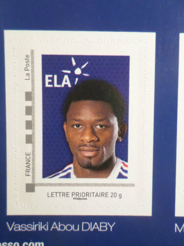FRANCE 2010 timbre COLLECTOR DIABY FOOTBALL SPORT ADHESIF neuf**, MNH STAMP - Photo 1/1