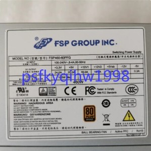 1 PCS Advantech FSP460-60PFG industrielle Computer Ausrüstung Netzteil 460W ATX