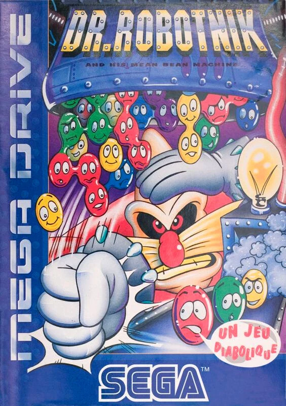 SEGA Mega Drive - Dr. Robotnik's Mean Bean Machine FRA mit OVP - Bild 1 von 1