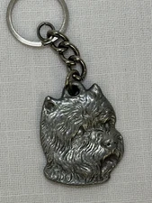 I Love My West Highland White Terrier Keychain Key Chain Ring, Rawcliffe Pewter