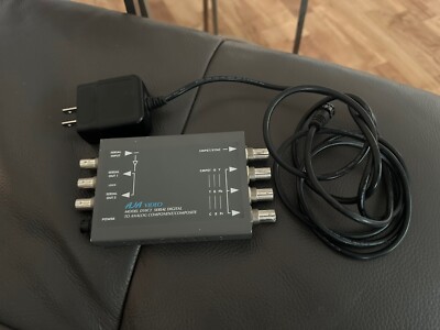 AJA D10C2 serial digital to analog component / composite Video Converter w/power