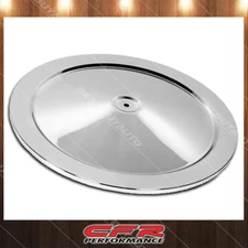 Cobra-Tek Fits 14" Chrome Air Cleaner Top  Chevy d With 5 1/8" Neck Carburetors