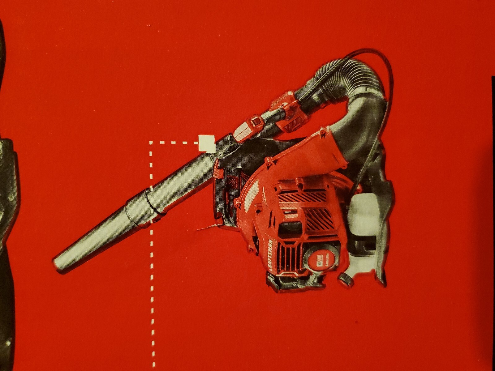 Backpack Leaf Blower Gas Powered 600Cfm 51cc Engine 220Mph 2Stroke