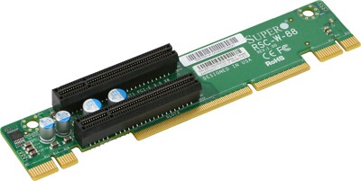  Supermicro RSC-W-88 1U LHS 8x PCI-E x8 Signal and 2x PCI-E x8 Output Riser Card