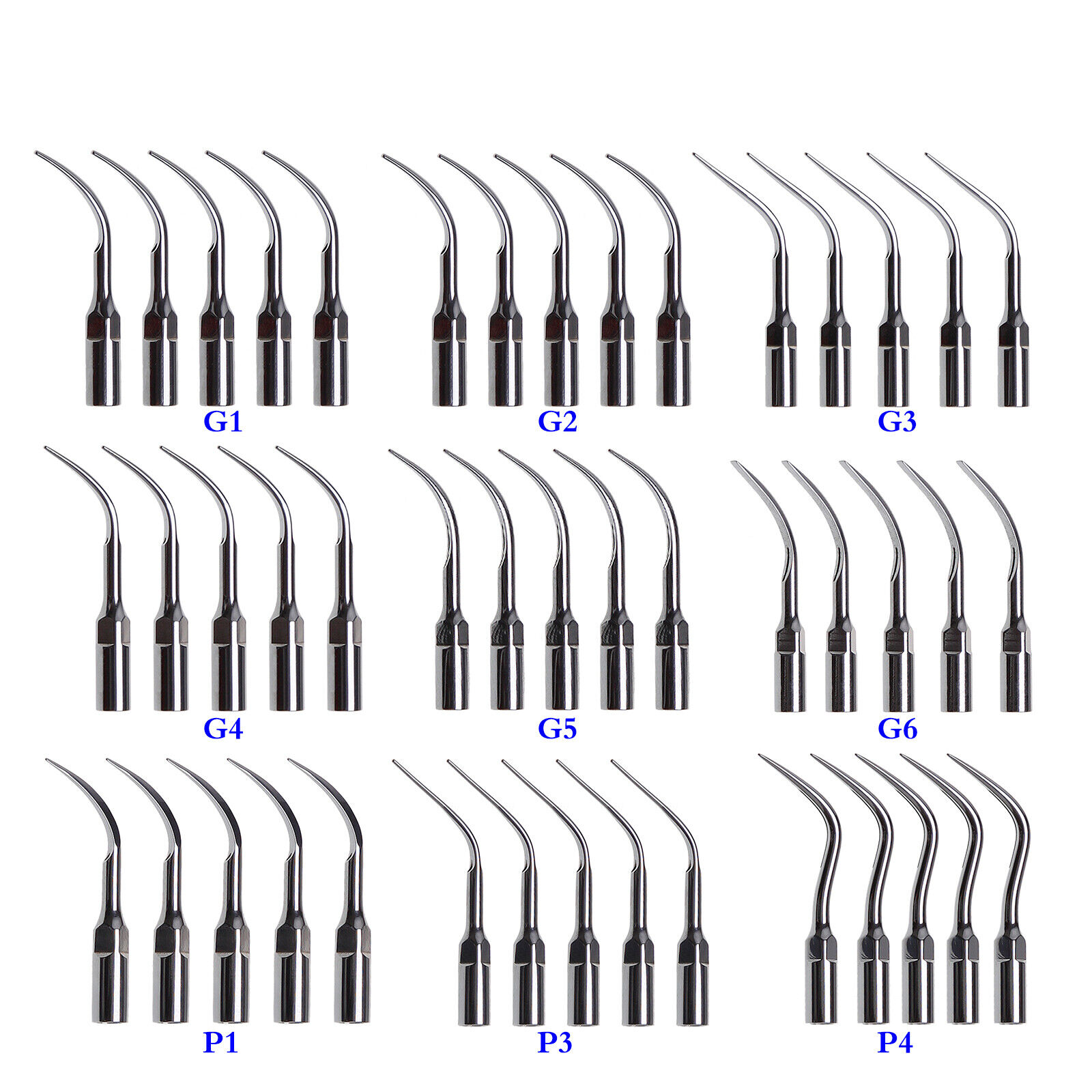 9 typ Dental Perio Endo Scaler końcówka INSERT TIPS Fit EMS Woodpecker handpiece Natychmiastowa dostawa