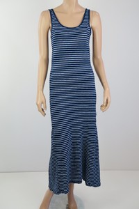 navy t shirt maxi dress